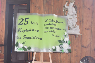 25 lecie kapłaństwa Ks. Proboszcza Stanisława